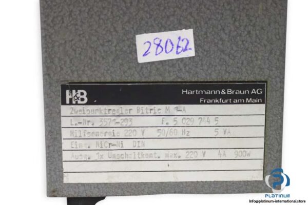hartmann-braun-F.5-029-744-5-temperature-controller-(used)-3