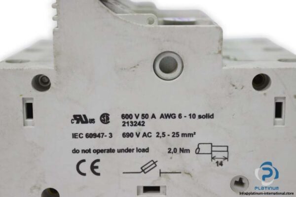 siemens-3NW7-131-cylindrical-fuse-holder-(new)-1
