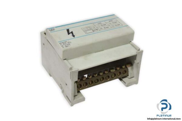 hager-KJ01B-brass-busbar-terminal-(used)