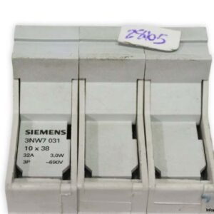 siemens-3NW7-031-cylindrical-fuse-holder-(used)-1