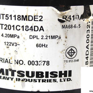 mitsubishi-rmt5118mde2-rotary-refrigeration-compressor-1