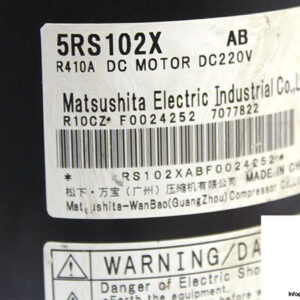 matsushita-5rs102x-refrigerant-compressor-1