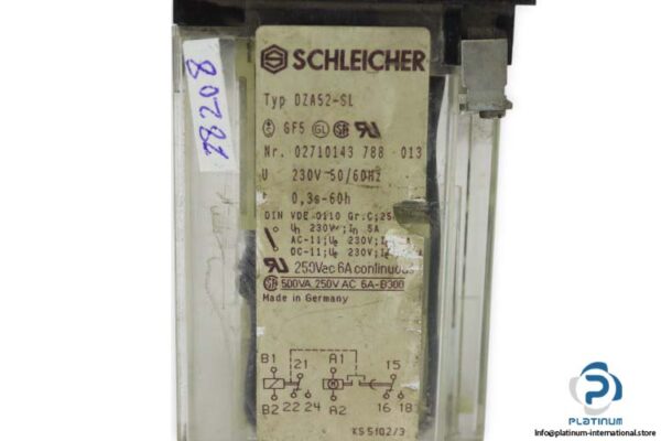 schleicher-DZA52-SL-time-relay-(used)-3