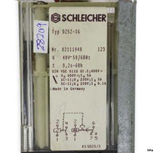 schleicher-DZ52-SG-time-relay-(used)-3