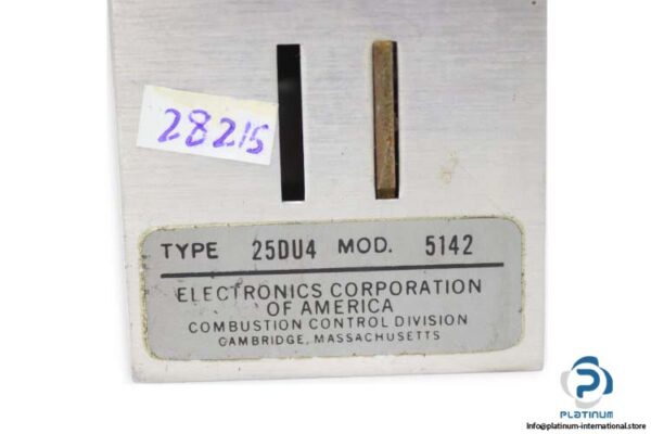 electronics-corporation-of-america-25DU4-combustion-control-division-(used)-2