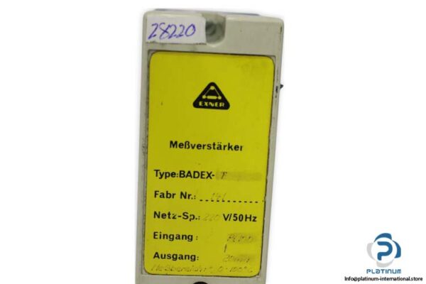 exner-BADEX-F-measuring-amplifier-(used)-1