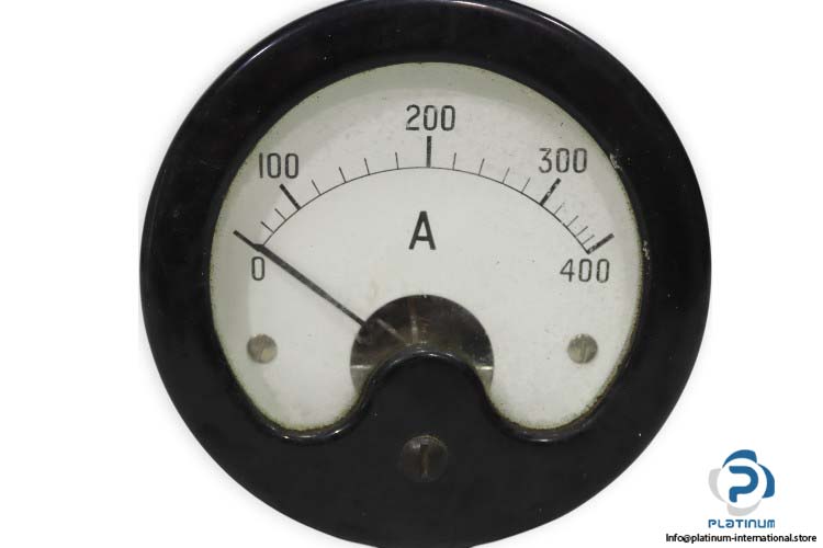 0-400A-round-analog-ammeter-panel-(used)-1