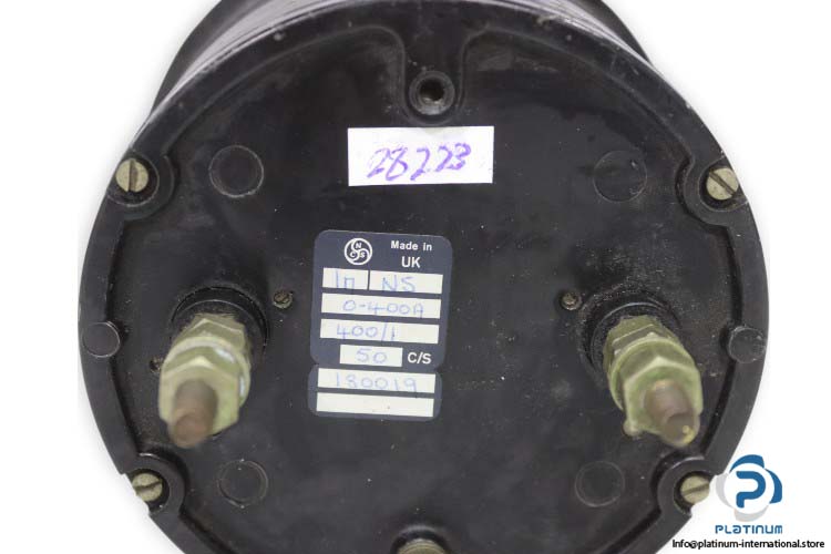 0-400A-round-analog-ammeter-panel-(used)-2