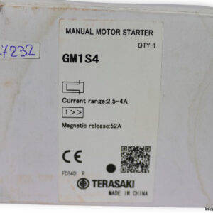 terasaki-GM1S4-manual-motor-starter-(new)-3