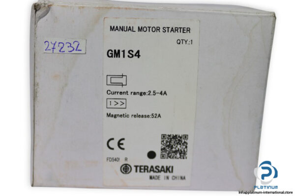terasaki-GM1S4-manual-motor-starter-(new)-3