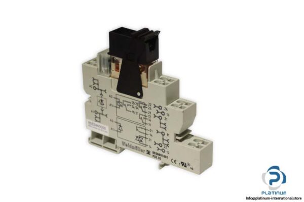 weidmuller-PRZ-24VDC-LD-2CO-AU-relay-module-(used)