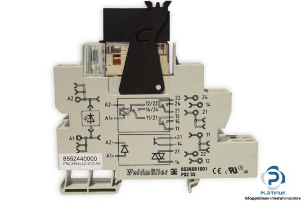 weidmuller-PRZ-24VDC-LD-2CO-AU-relay-module-(used)-1