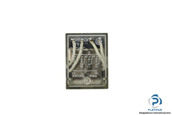 omron-MY4-12-vac-miniature-power-relay-(new)-1