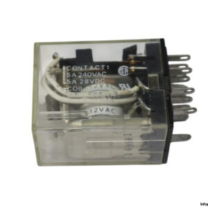 omron-MY4-12-vac-miniature-power-relay-(new)-3