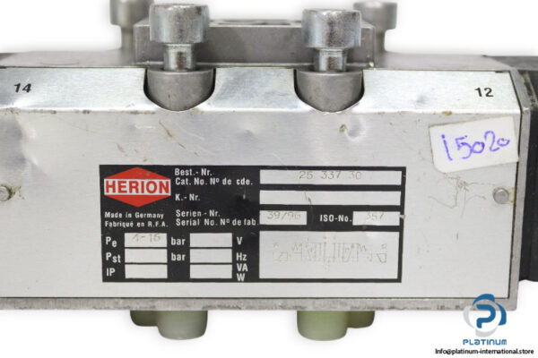 herion-25-337-30-solenoid-valve-used-1