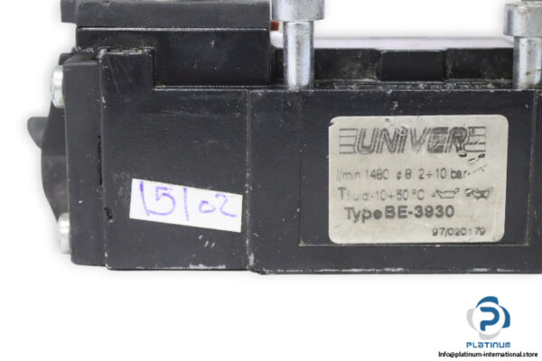 univer-BE-3930-solenoid-valve-used-1