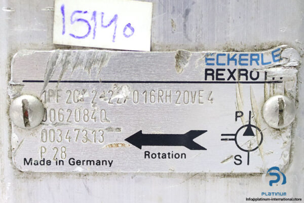 rexroth-1PF2GF2-22_016RH20VE4-gear-pump-used-1