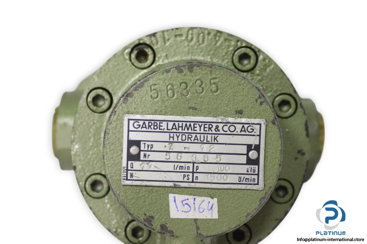 garbe-lahmeyer-Z-12-gear-pump-used-1