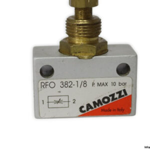 camozzi-RFO-382-1_8-flow-control-valve-used-1