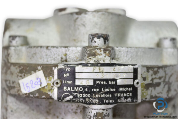 balmo-FL-45-C-gear-pump-used-1
