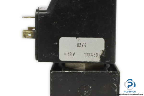 mecman-4432-10-000-1-48V-solenoid-valve-used-3