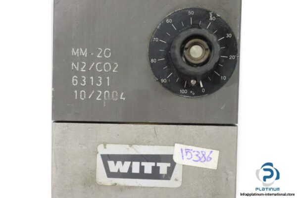 witt-MM-2G-gas-mixer-used