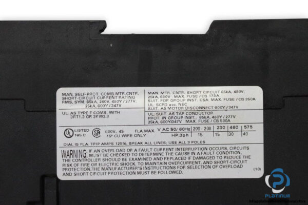 siemens-3RV1031-4GA10-circuit-breaker-(used)-3