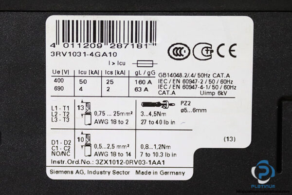 siemens-3RV1031-4GA10-circuit-breaker-(used)-4