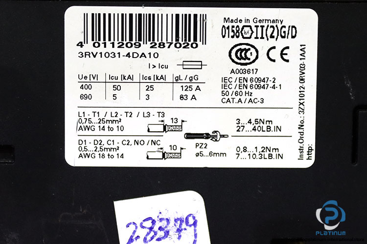 siemens-3RV1031-4DA10-circuit-breaker-(used)-3