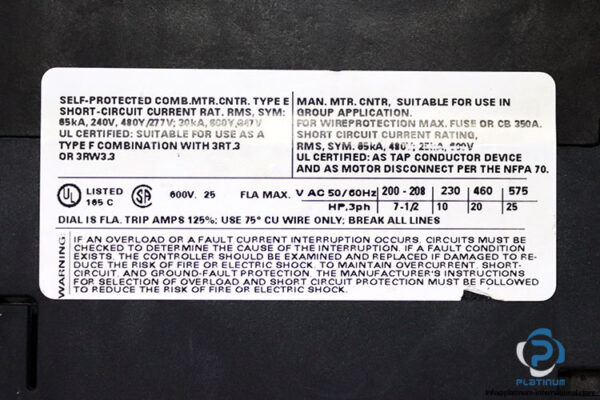 siemens-3RV1031-4DA10-circuit-breaker-(used)-4