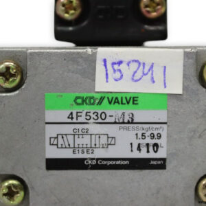 ckd-4F530-M3-double-solenoid-valve-(used)-2