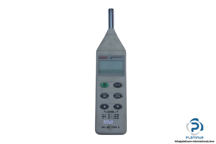 voltcraft-320-II-sound-level-meter-(used)-2