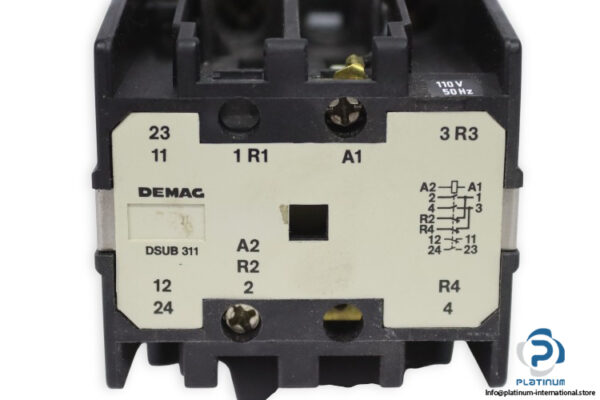 mannesmann-demag-DSUB-311-110V-AC-COIL-speed-change-over-contactor-(used)-1