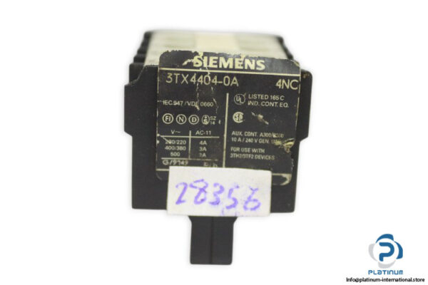 siemens-3tx4404-0a-auxiliary-contact-block(used)-2