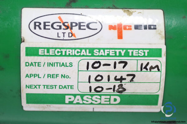 leister-2260W-electron-plastic-welder-hot-air-heat-(used)-8