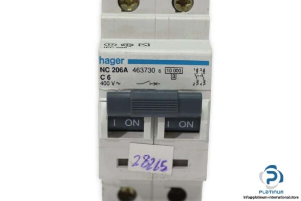 hager-NC206A-miniature-circuit-breaker-(used)-1