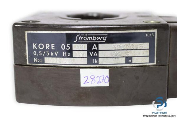 stromberg-KORE-05-A1-current-transformer-(used)-1