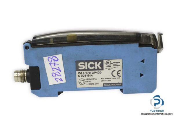 sick-WLL170-2P430-fiber-optic-sensor-(used)-3