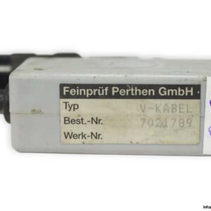 feinpruf-perthen-V-KABEL-limit-switch-with-roller-lever-actuator-(used)-2
