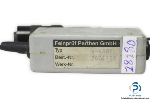 feinpruf-perthen-V-KABEL-limit-switch-with-roller-lever-actuator-(used)-2