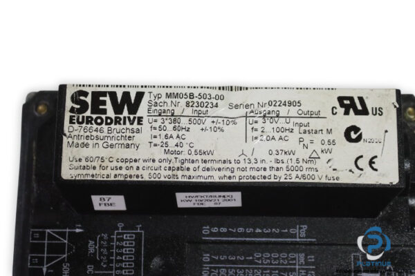 sew-R27-DT80K4_MM05_BW1-gear-motor-used-2