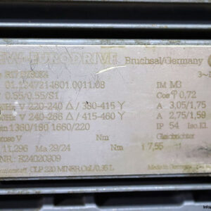 sew-R17-DT80K4-gear-motor-used-2