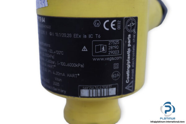 vega-BR64.CABB1GHKMAX-hydrostatic-pressure-transmitter-(Used)-3