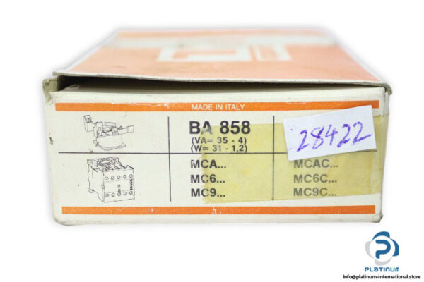 lovato-BA-858-110V-contactor-electrical-coil-(New)-2