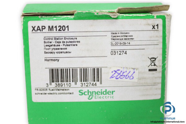 schneider-XAP-M1201-empty-control-station-enclosure-(New)-1