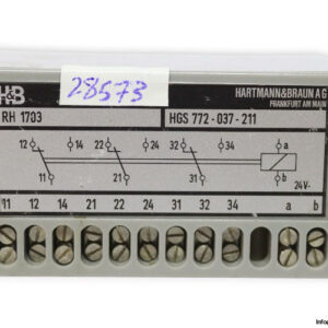 hartmann-braun-RH-1703-coupling-relay-(New)-1