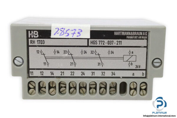 hartmann-braun-RH-1703-coupling-relay-(New)-1