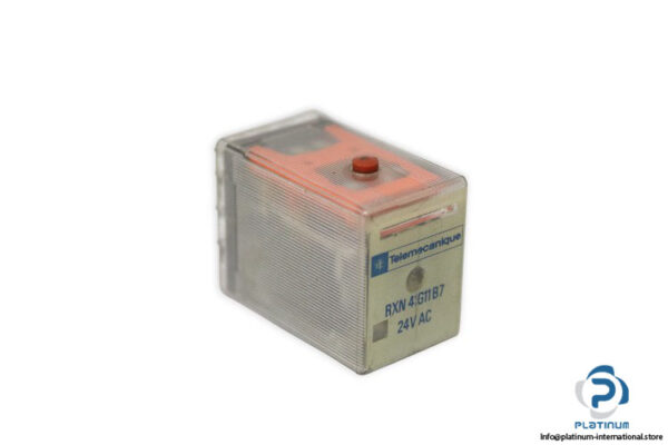 telemecanique-RXN41G11B7-miniature-plug-in-relay-(New)