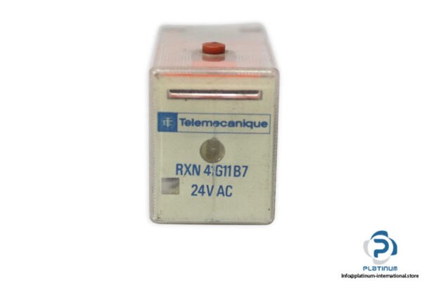 telemecanique-RXN41G11B7-miniature-plug-in-relay-(New)-1