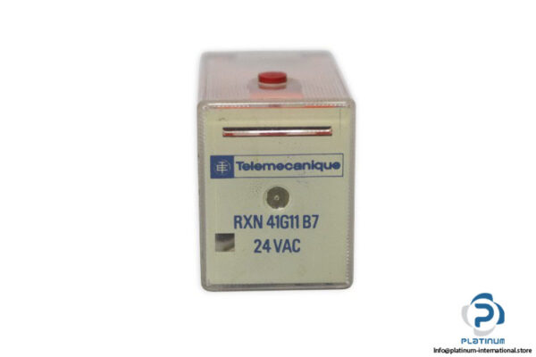 telemecanique-RXN41G11B7-miniature-plug-in-relay-(Used)-1